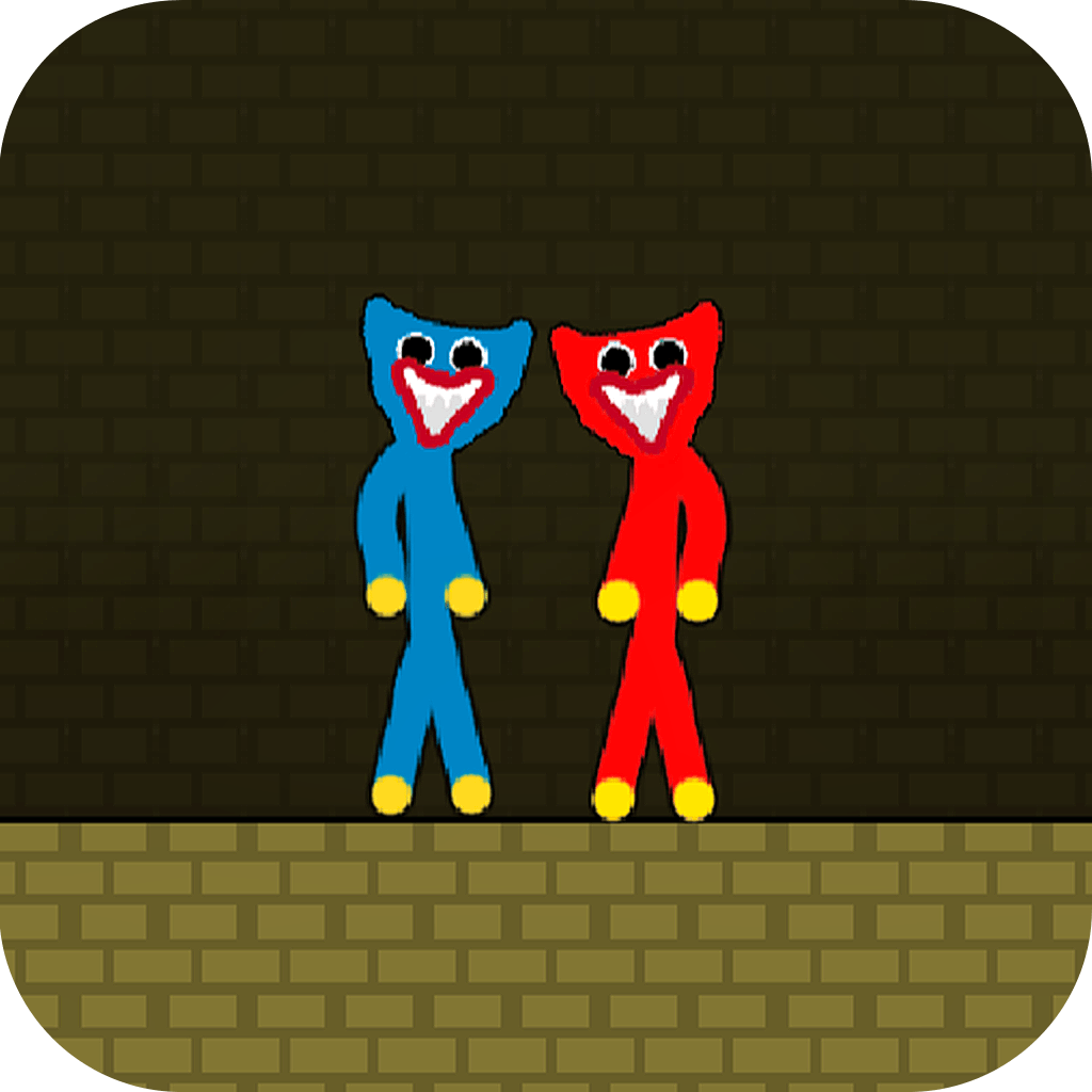 game Red and Blue Stickman Huggy